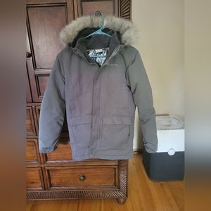 Columbia Boys boundary bay down parka. Size 14-16